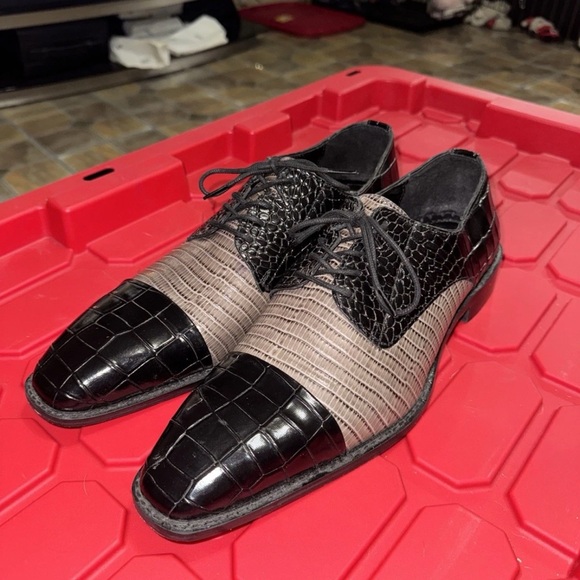 Size 13; STACY ADAMS Talarico Cap-Toe Oxford; Men’s Dress Shoes - Picture 4 of 14